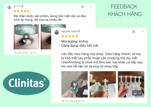 feedback nước mắt nhân tạo clinitas 3